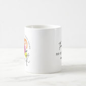 Süße Lehrerin Dankeschön Geschenk individuell Kaffeetasse (Mittel)