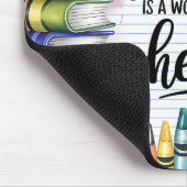 Süße Lehrerin Mousepad (Ecke)