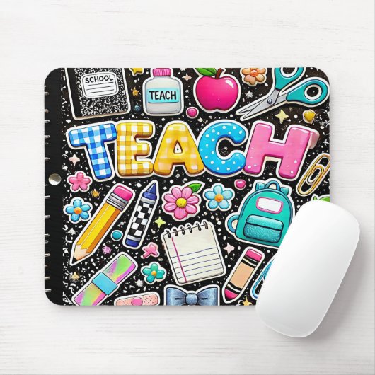 Süße Lehrerin Mousepad (Mit Mouse)