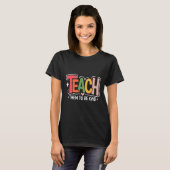 Süße Lehrerin Schule T-Shirt (Vorne ganz)