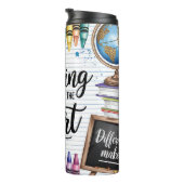 Süße Lehrerin Thermosbecher (Nach rechts gedreht)