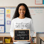 Süße Lehrerpärchen Valentinstag Cozy Lehrer Sweatshirt