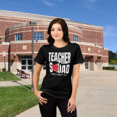 Süße Lehrertruppe Tri-Blend Shirt