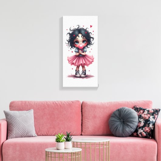 Süße Leinwanddruck (Insitu (Wohnzimmer))