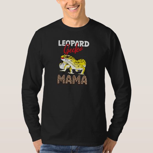Süße Leopardgecko-Mama für Gecko T-Shirt (Vorderseite)