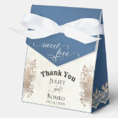 Süße Liebe - Blau Geschenkschachtel (Vorderseite)
