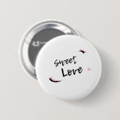 Süße Liebe Button (Vorne & Hinten)