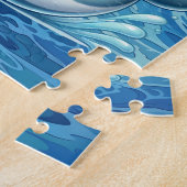 Süße Liebe Delfin Strand Puzzle (Seite)