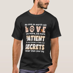 Süße Liebe dich mehr Tierrettung Hund Katze Liebha T-Shirt