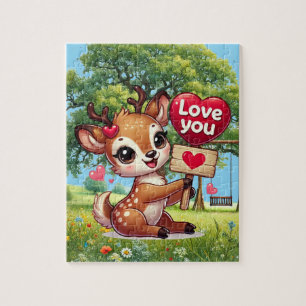 Süße Liebe dich Reh  Puzzle