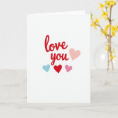 Süße Liebe Du Herzen Karte (Gelbe Blume)