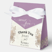 Süße Liebe - Lavendel Geschenkschachtel (Vorderseite)