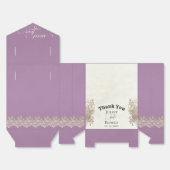 Süße Liebe - Lavendel Geschenkschachtel (Ungefaltet)
