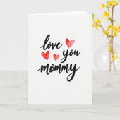 Süße Liebe Mama Karte (Gelbe Blume)