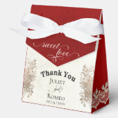 Süße Liebe - Rot Geschenkschachtel (Vorderseite)
