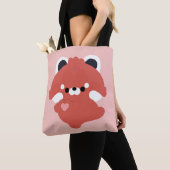Süße Liebe Roter Panda Tasche (Von Nahem)