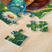 Süße Liebe Schildkröte Herz Puzzle (Seite)