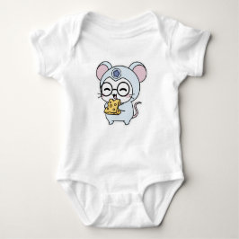Süße liebenswerte kleine Maus  Baby Strampler