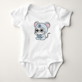 Süße liebenswerte kleine Maus Baby Strampler