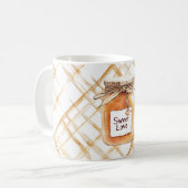 Süße Liebes Karamell Kaffeetasse (Vorderseite Links)