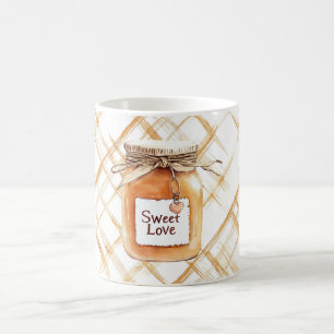 Süße Liebes Karamell Kaffeetasse