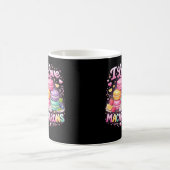 Süße Liebes-Macarons Kaffeetasse (Mittel)