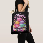 Süße Liebes-Macarons Tasche (Von Nahem)