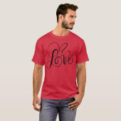 Süße Liebes Mädchen T-Shirt (Vorne ganz)