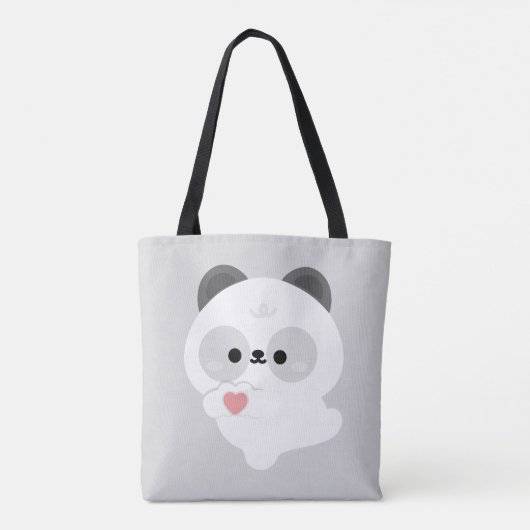 Süße Liebes-Panda Tasche (Rückseite)