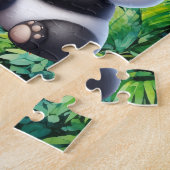 Süße Liebes-Pandas anpassbar Puzzle (Seite)