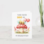 Süße Liebeskäfer-Valent Feiertagskarte (Vorderseite)