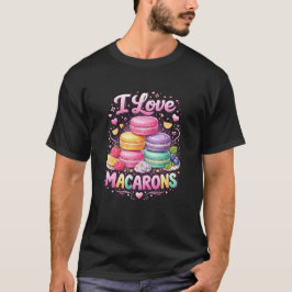 Süße Liebesmakronen T-Shirt