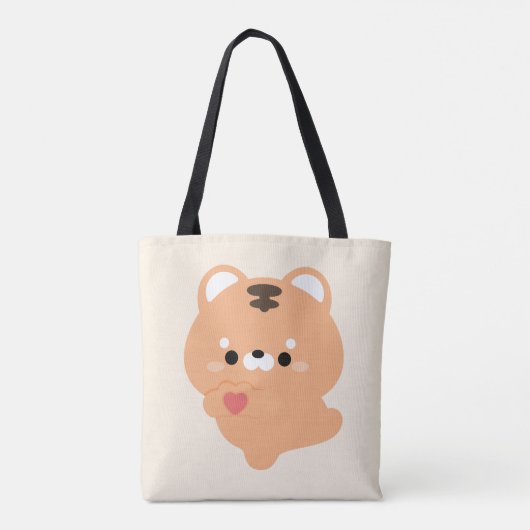 Süße Liebestiger Tasche (Rückseite)