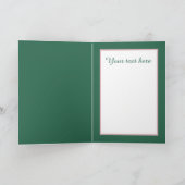 Süße Liebesvögel Hochzeit Text hinzufügen Karte (Innenseite)