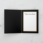 Süße Liebesvögel Hochzeit Text hinzufügen  Karte (Innenseite)