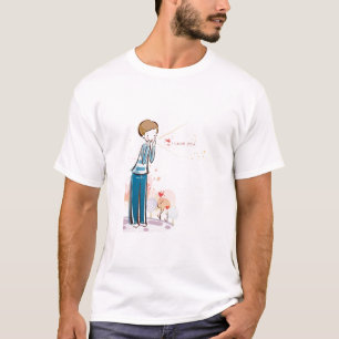 Süße Liebhaber-T-Shirts T-Shirt