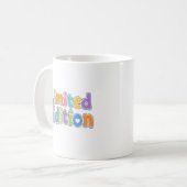 Süße limitierte Auflage Kaffeetasse (Vorderseite Links)