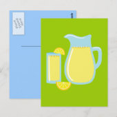 Süße Limonade Postkarte (Vorne/Hinten)