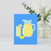 Süße Limonade Postkarte (Stehend Vorderseite)