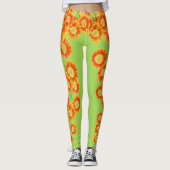 Süße Limone Leggings (Vorderseite)
