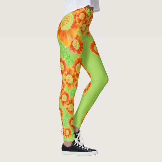 Süße Limone Leggings (Rechts)