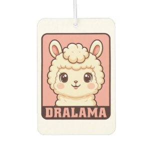 Süße Llama-Illustrationsdesign Autolufterfrischer