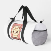 Süße Llama-Illustrationsdesign Duffle Bag (Rechte Ecke)