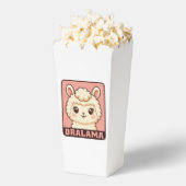 Süße Llama-Illustrationsdesign Geschenkschachtel (Geplatzt)