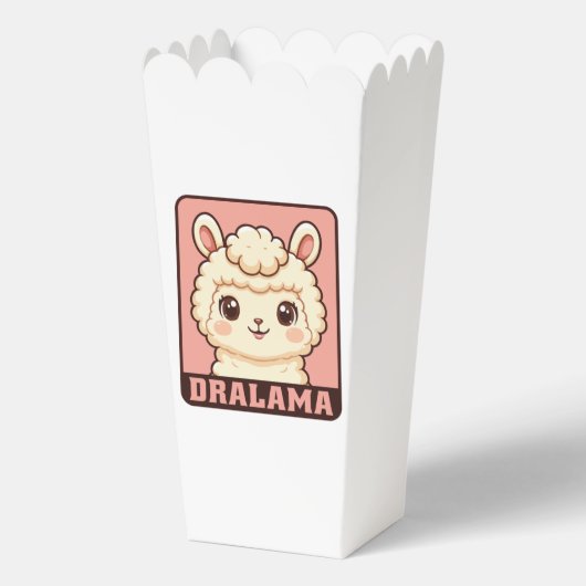 Süße Llama-Illustrationsdesign Geschenkschachtel (Vorderseite)