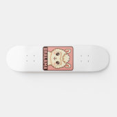 Süße Llama-Illustrationsdesign Skateboard (Horizontal)
