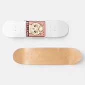 Süße Llama-Illustrationsdesign Skateboard (Horizontal)