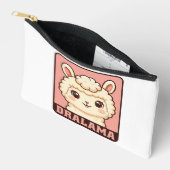 Süße Llama-Illustrationsdesign Zubehörtasche (Offen)