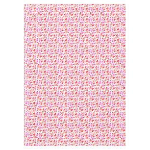 Süße Lovebirds-Wasserfarben-Tischdecke Tischdecke