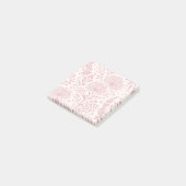 Süße Löwenzahn Gedämpfte Rose - Neutral Post-it Klebezettel (angewinkelt)